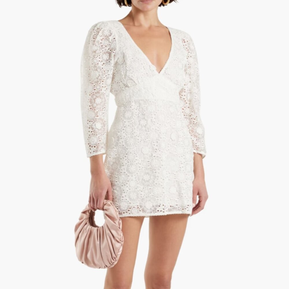 NWT LoveShackFancy Faye Bridal Dress - Picture 2 of 7